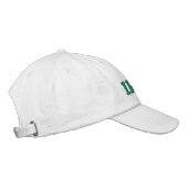 CASQUETTE BRODÉE VERT (Droite)