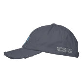 Casquette Brodée Vêtements VEGAN déçus (Gauche)