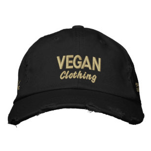 Casquette Brodée Vêtements VEGAN déçus