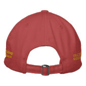 Casquette Brodée Vêtements VÉGÉN Détressés 49ers (Dos)