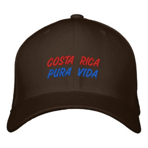 CASQUETTE BRODÉE VIE PURE COSTA RICA