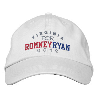 Casquette Brodée Virginia Mitt Romney Paul Ryan 2012