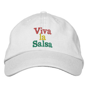 Casquette Brodée viva la salsa
