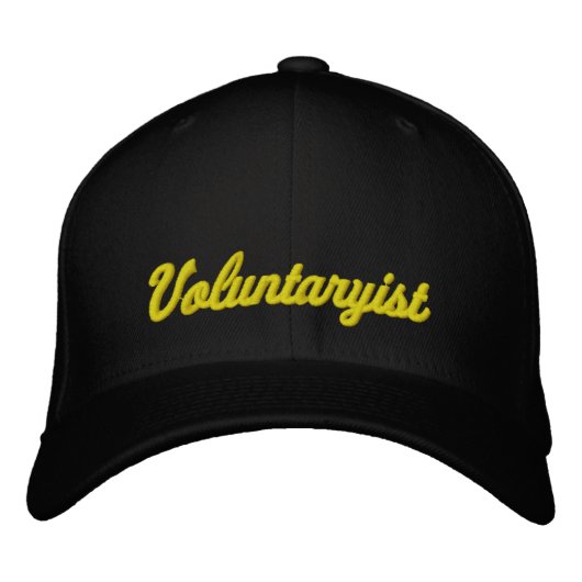 Casquette Brodée Volontaire (Devant)