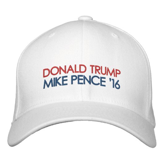 Casquette Brodée Vote Donald Trump Mike Pence (Devant)