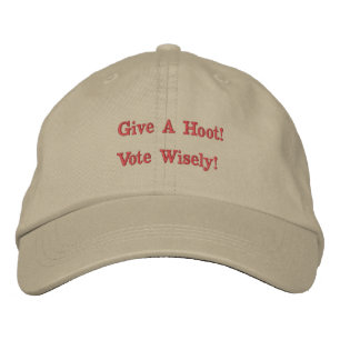 Casquette Brodée Votez sagement ! Khaki