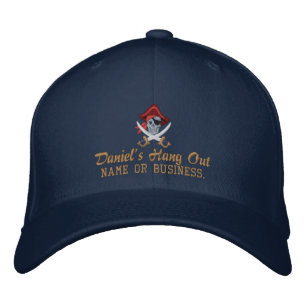 Casquette Brodée Votre broderie personnalisée de pirate