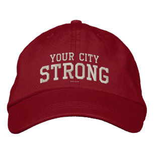 Casquette Brodée Votre ville forte personnalisable votre propre