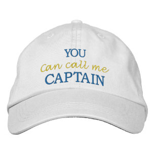 Casquette Brodée Vous Pouvez M'Appeler Capitaine