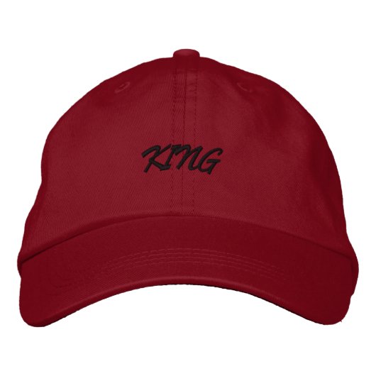 Casquette Brodée Vous recherchez le confortable KING Prown créer Ca (Devant)