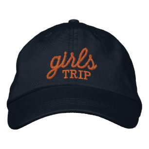 Casquette Brodée Voyage entre filles   Vacances de week-end entre f