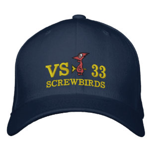CASQUETTE BRODÉE VS-33 ÉCRAN 1960-2006 46 ANS S-2 S-3