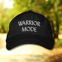 Casquette brodée Warrior Mode Classique