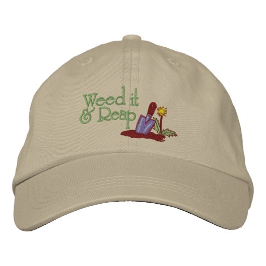 Casquette Brodée Weed It (Devant)