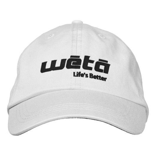 Casquette Brodée Weta Fun. Fast. Easy Hat (Devant)