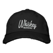 Casquette Brodée Whiskey Warriors (Devant)