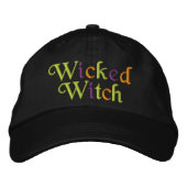 Casquette Brodée Wicked Witch (Devant)