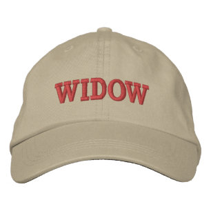 CASQUETTE BRODÉE WIDOW