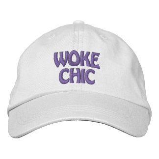 Casquette brodée WOKE CHIC