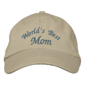 Casquette Brodée World's Best Maman Cute (Devant)