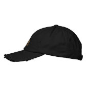 Casquette Brodée WOW / by: Opal01 Adjustable Cap Embroidered Hat (Gauche)