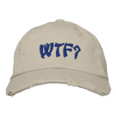 CASQUETTE BRODÉE WTF ? (Devant)