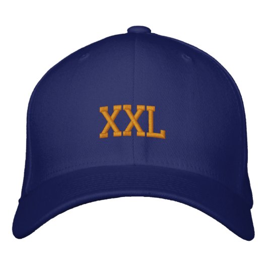 CASQUETTE BRODÉE XXL (Devant)
