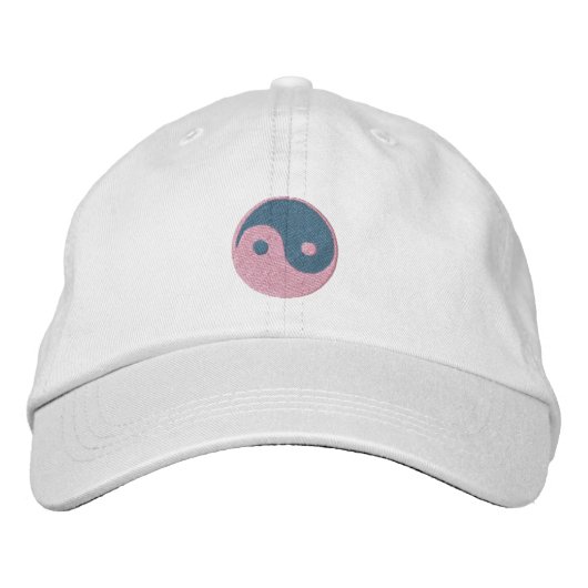 Casquette Brodée Yin et Yang (Devant)