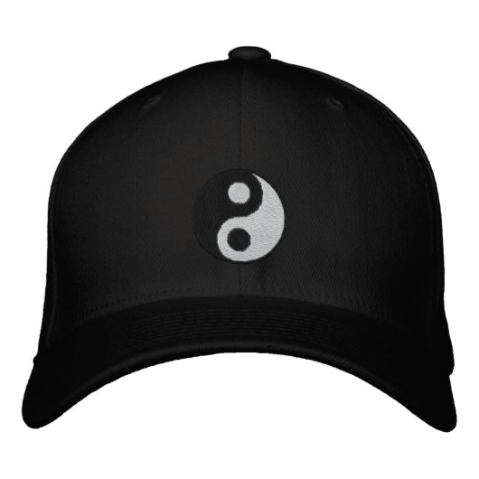 Casquette Brodée Yin Yang (Devant)