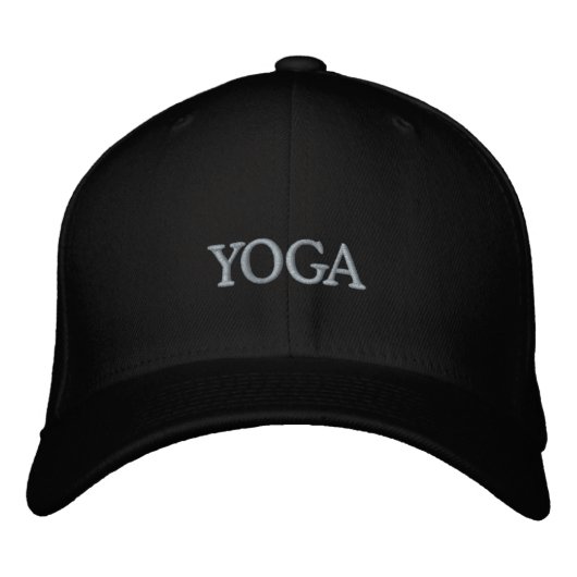 CASQUETTE BRODÉE YOGA (Devant)