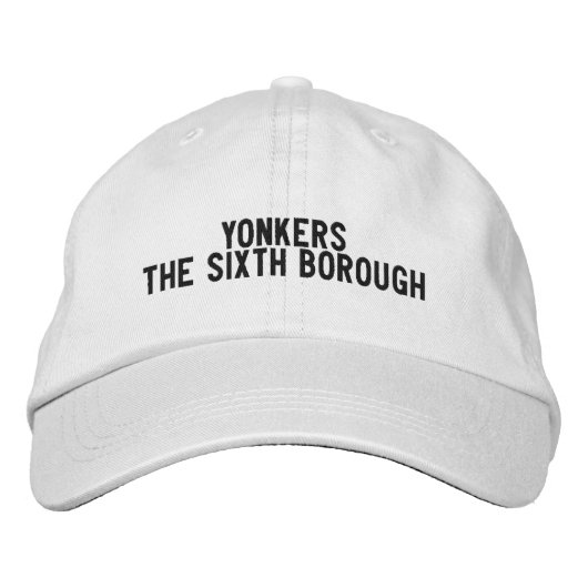 Casquette Brodée YONKERS New York Hat (Devant)