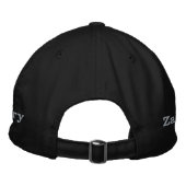 Casquette Brodée « Zachary » nom masculin brodé, (Dos)