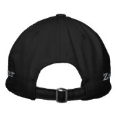 Casquette Brodée "Zander" Nom Masculin Brodé, (Dos)