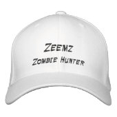 Casquette Brodée Zeemz Zombie Hunter Knight zForce 1 (Devant)