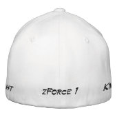 Casquette Brodée Zeemz Zombie Hunter Knight zForce 1 (Dos)