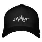 Casquette Brodée Zephyr (Devant)