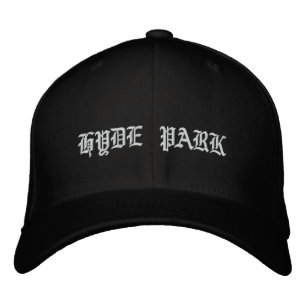 Casquette Brodée Zip de Hyde Park
