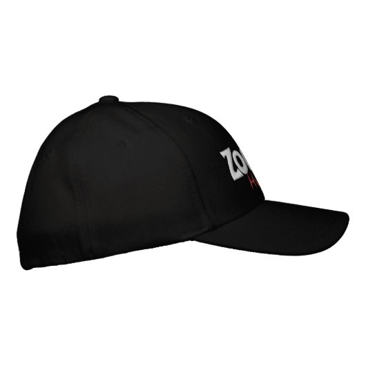 Casquette Brodée Zombie Apocalpyse Hunter (Droite)