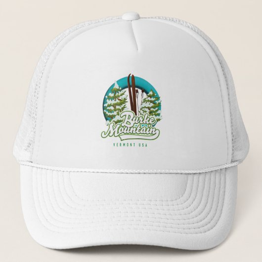 Casquette Bromley Mountain Pérou Vermont US logo Ski Trucker (Devant)
