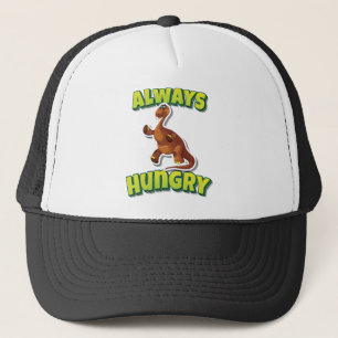 Casquette Brontosaurus toujours affamé