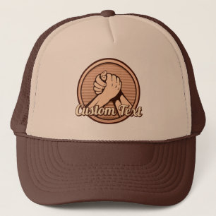 Casquette Bronze de lutte contre les bras