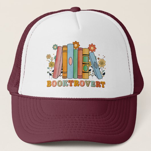 Casquette Brooktrovert, Librairie Bookish, Livre Lover (Devant)
