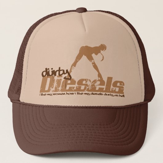 Casquette Brown de diesel de Durty (Devant)