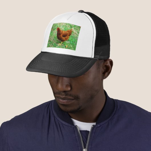 Casquette Brown Hen (En situation)