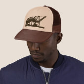 Casquette Brown Port Harbror Granes (En situation)