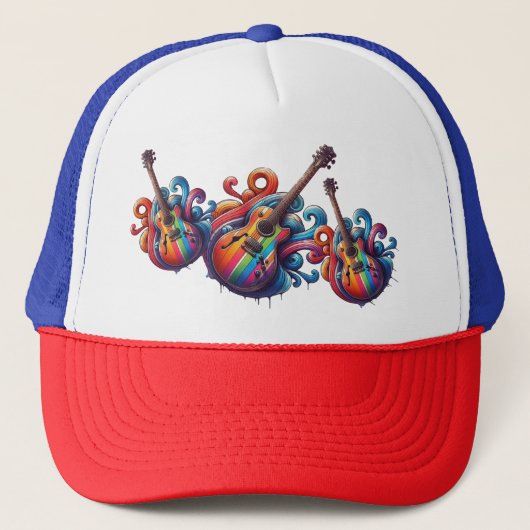 Casquette Bruit de goutte à goutte (Devant)