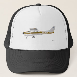 Casquette Brun de Cessna 172 Skyhawk