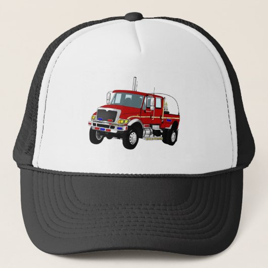 Casquette BrushTruckRed (Devant)