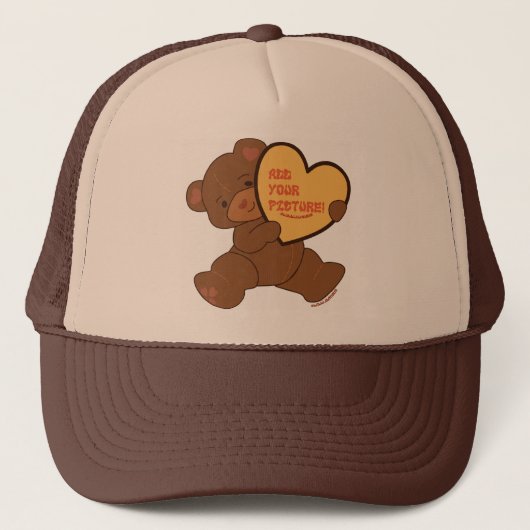 Casquette Bubbly mignonne Ours couleur Brown (Devant)