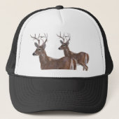 Casquette Buck de cerf à queue blanche (Devant)